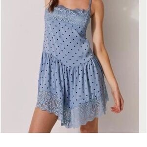 Free people polka dot dress
